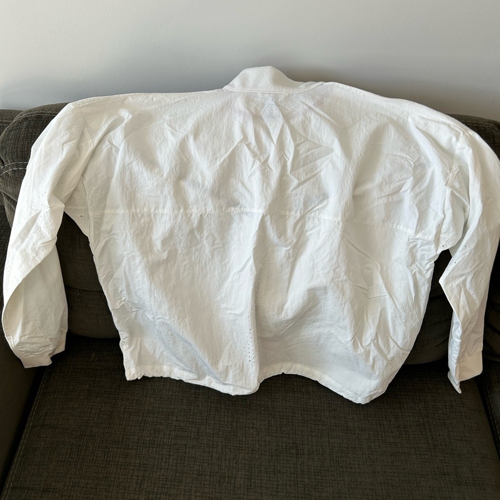 $400 Nike Sportswear Jacket CZ3613-100 White Relaxed Olympic Women’s Sz: XL - Picture 6 of 6